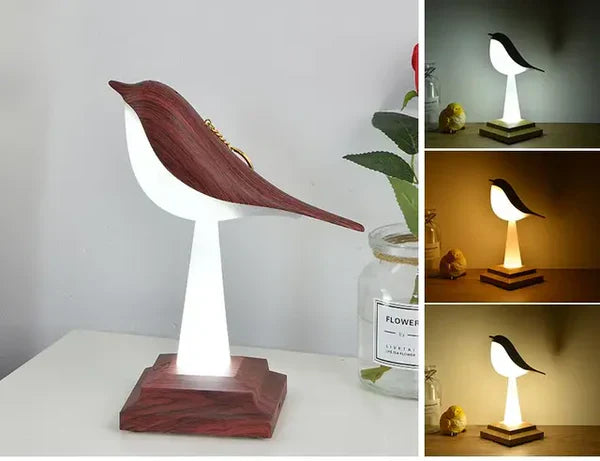 Ekster - Design Vogel-Tischleuchte
