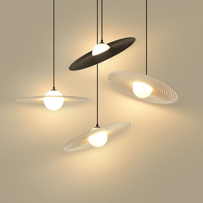 Postmoderne - Pendelleuchte Flying Saucer