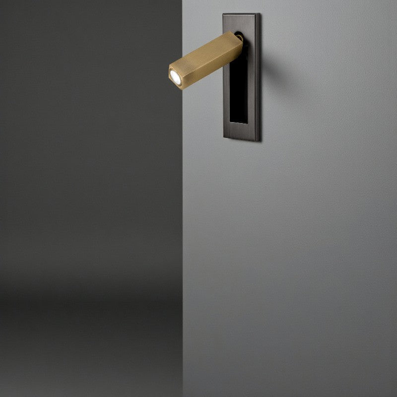 Stelara - LED-Wandleuchte mit verstellbarem Kopf &