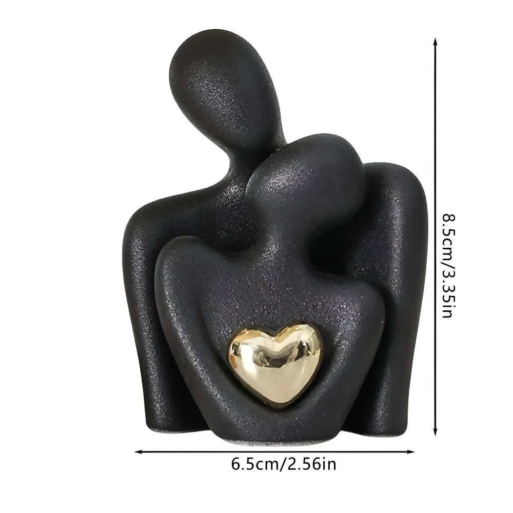 Nordic - Paar Figurine aus Keramik