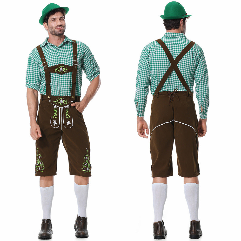 Herren Trachtenhose mit kunstvoller Stickerei