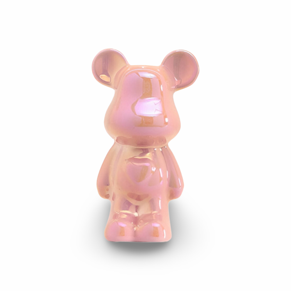 GlossiBear - Figurine -Bunte Bärenfigur aus Keramik &