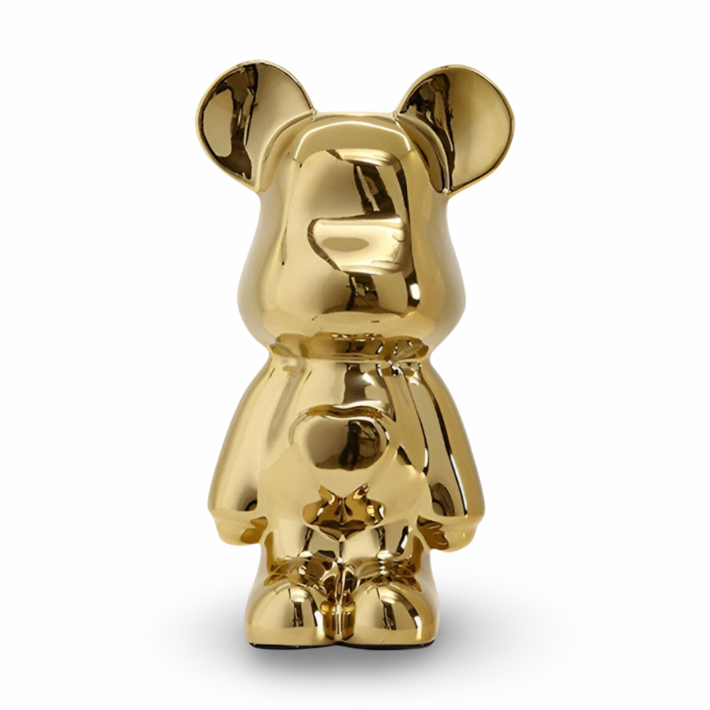GlossiBear - Figurine -Bunte Bärenfigur aus Keramik &