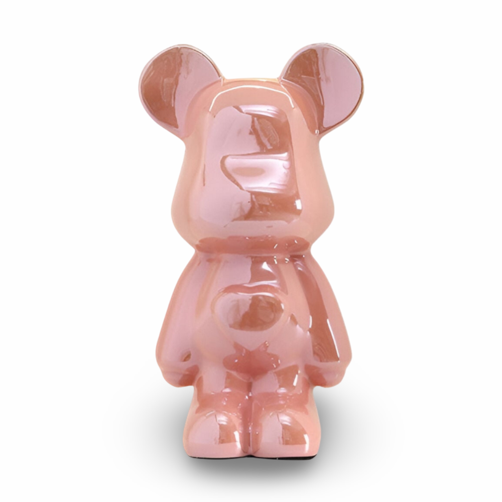 GlossiBear - Figurine -Bunte Bärenfigur aus Keramik &