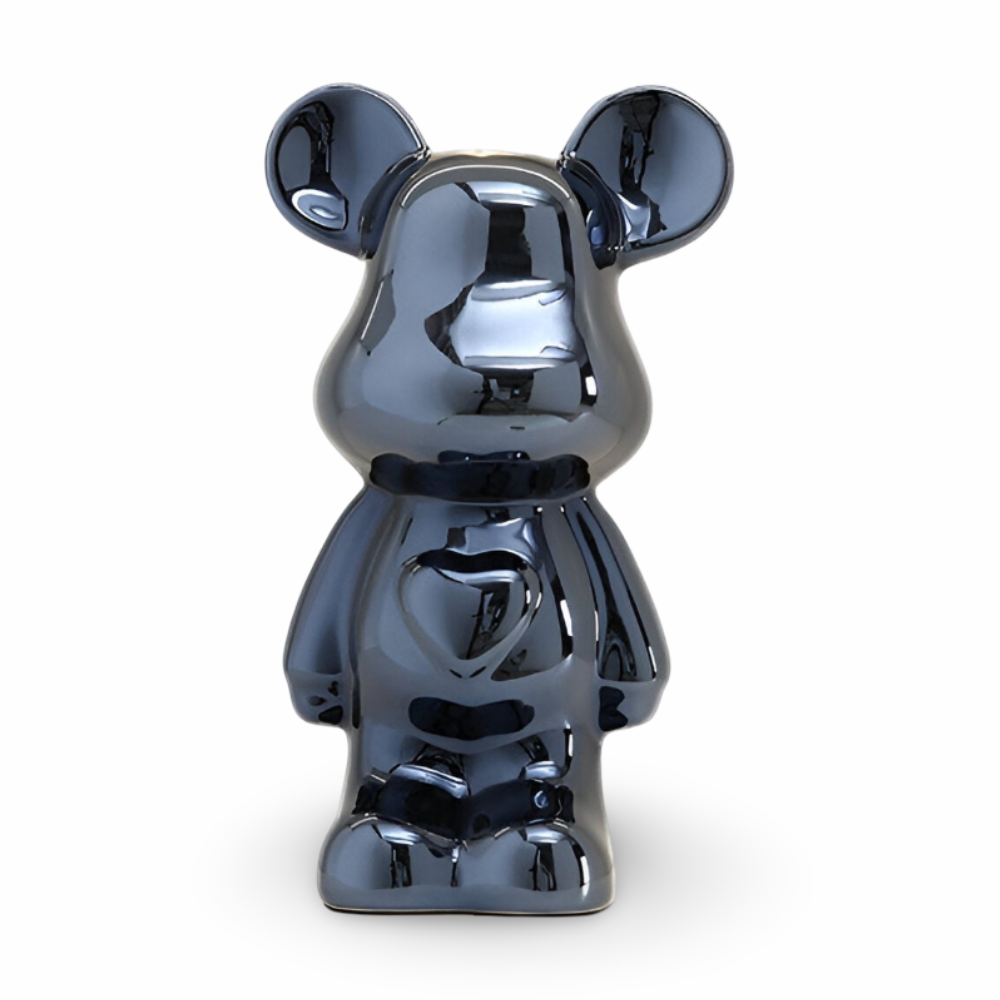 GlossiBear - Figurine -Bunte Bärenfigur aus Keramik &
