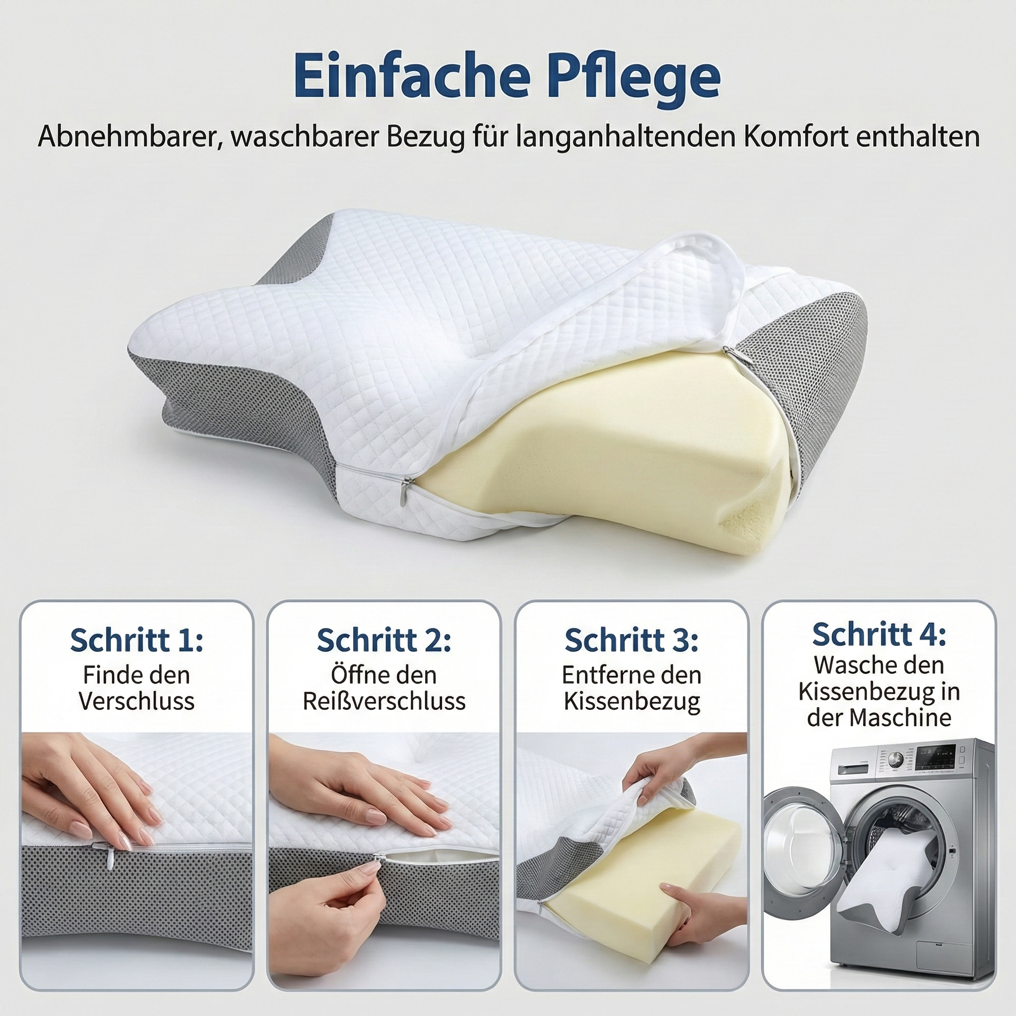 Orthopädisches - Nackenstützkissen Butterfly mit Armablage