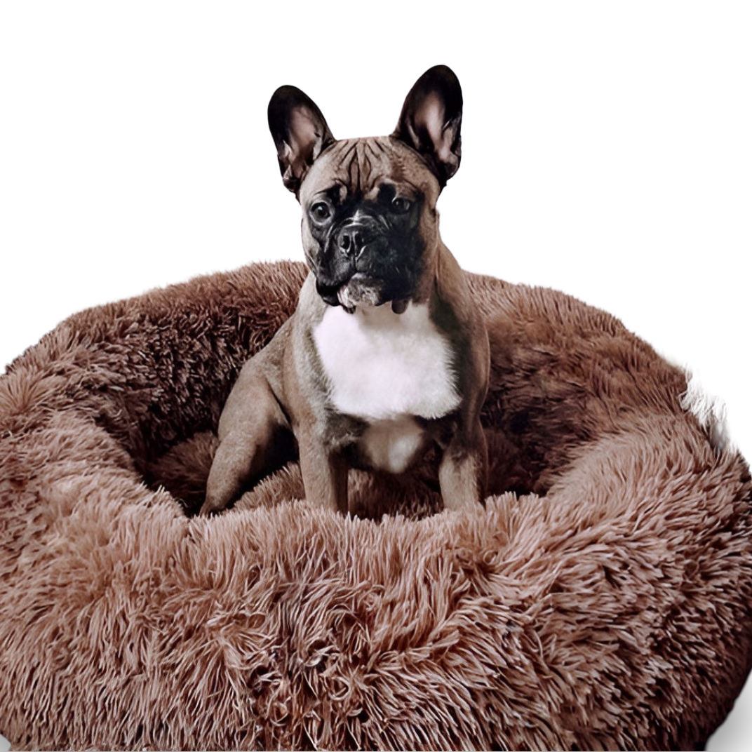 Paws - Bed - Donut Hundebett ultraweich aus Kunstfell mit