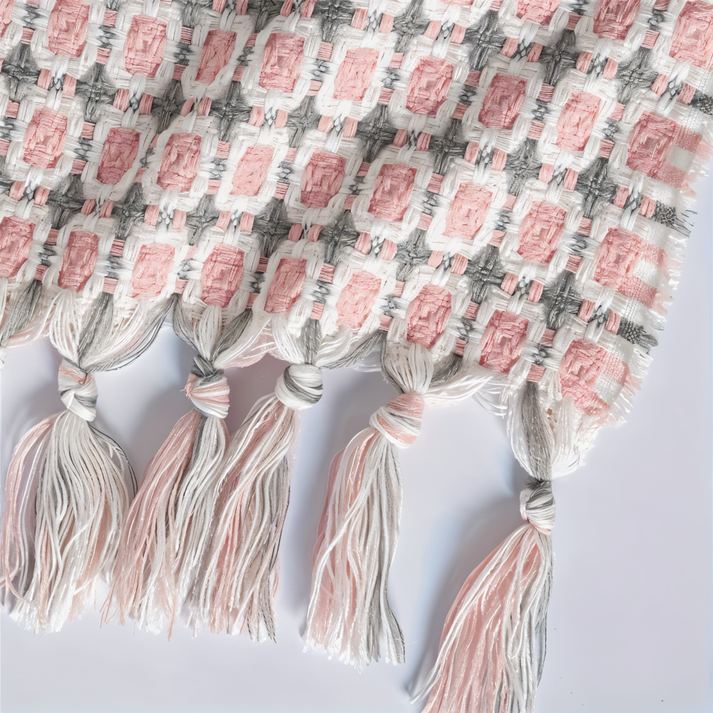 PeaKnit - Plaid - Mehrzweck Fleecedecke aus Polyester mit