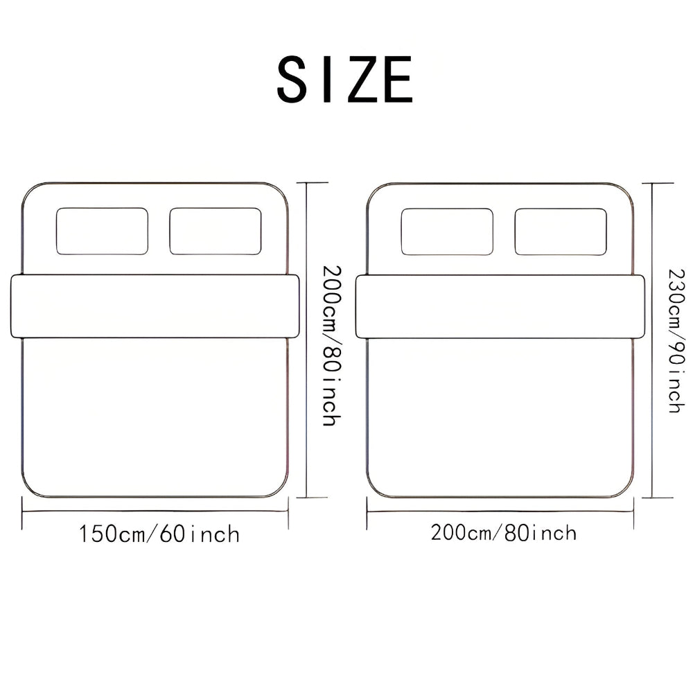 PlainPlush Plaid - Atmungsaktive Baumwolle Gestrickt Fleece Blanket für Stilvollen Komfort