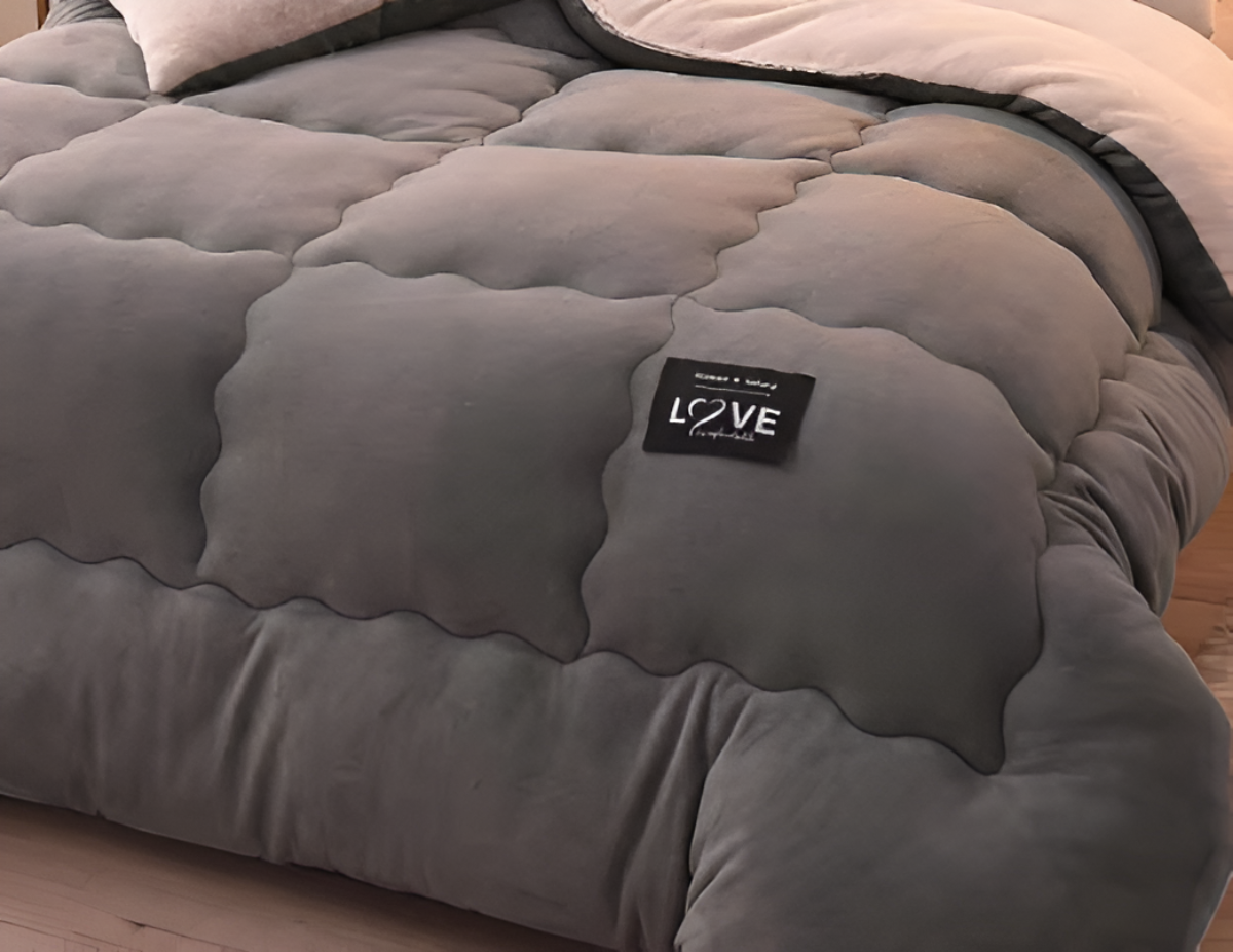 PlushFluff - Winter Bettbezug dick & warm aus