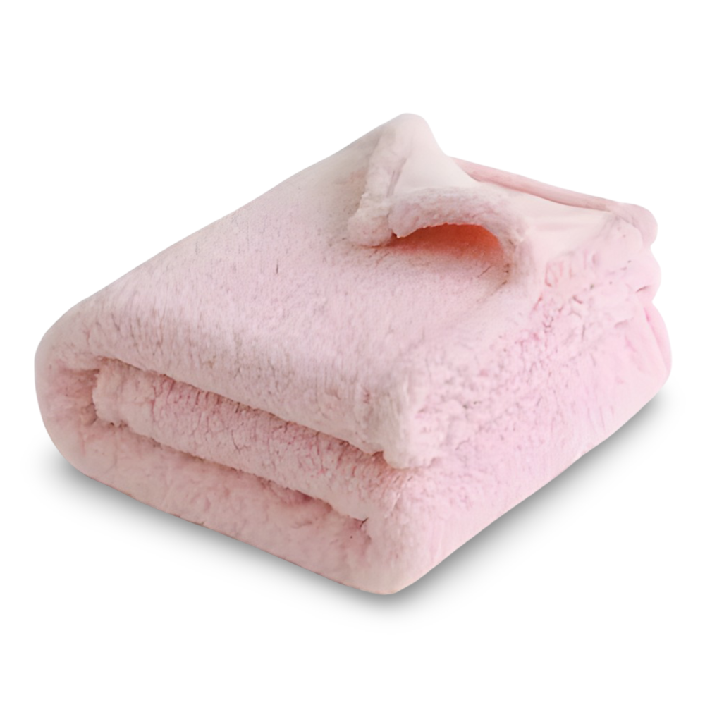 Polyesterplüsch - Mikrofaser Kuscheldecke wasserdicht