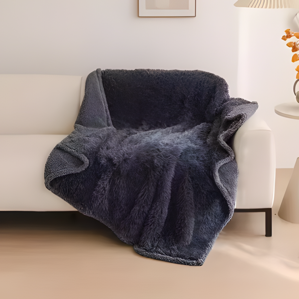 Polyesterplüsch - Mikrofaser Kuscheldecke wasserdicht