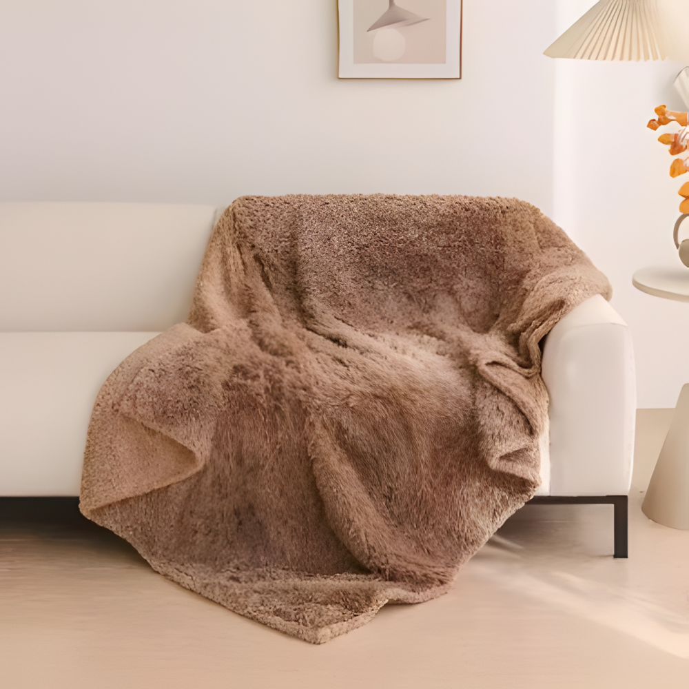 Polyesterplüsch - Mikrofaser Kuscheldecke wasserdicht