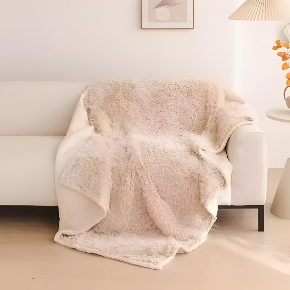 Polyesterplüsch - Mikrofaser Kuscheldecke wasserdicht
