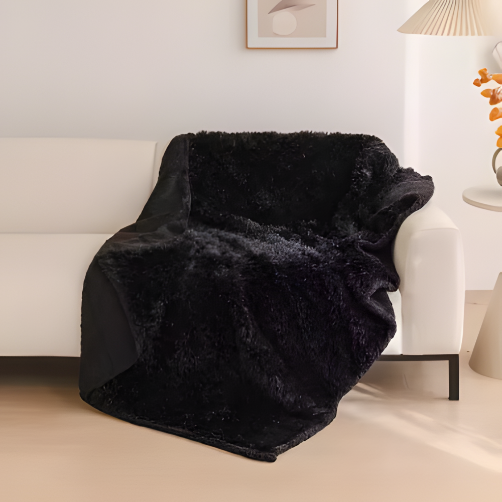 Polyesterplüsch - Mikrofaser Kuscheldecke wasserdicht