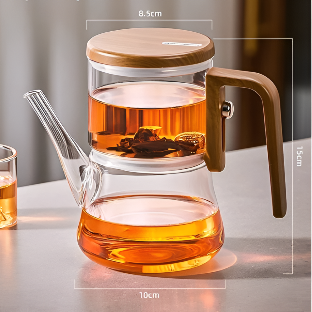 Glasteekanne - 760 ml aus Borosilikatglas