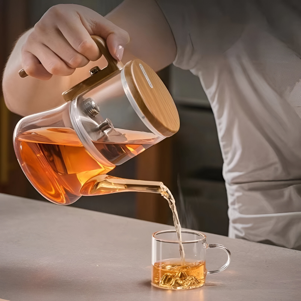 Glasteekanne - 760 ml aus Borosilikatglas