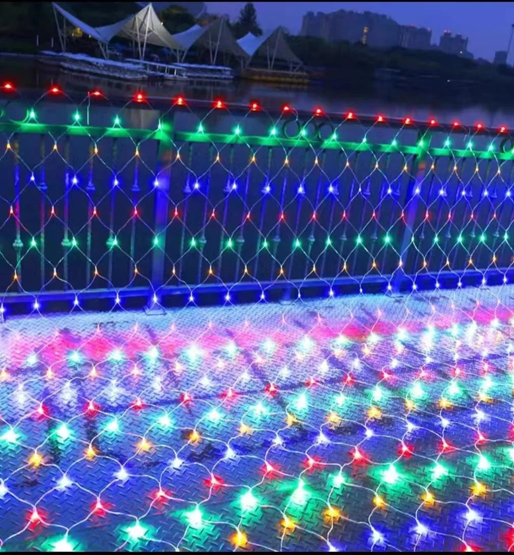 LumiGrid - Netz LED Lichterkette mit 8 Modi