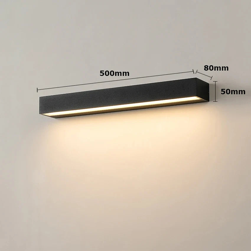 Gardia - IP65 LED-Außenwandleuchte 12/18/30 W aus Aluminium