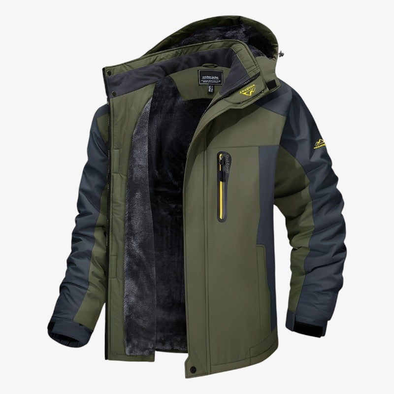 FrostGuard - Herren Wintermantel mit isolierendem Futter