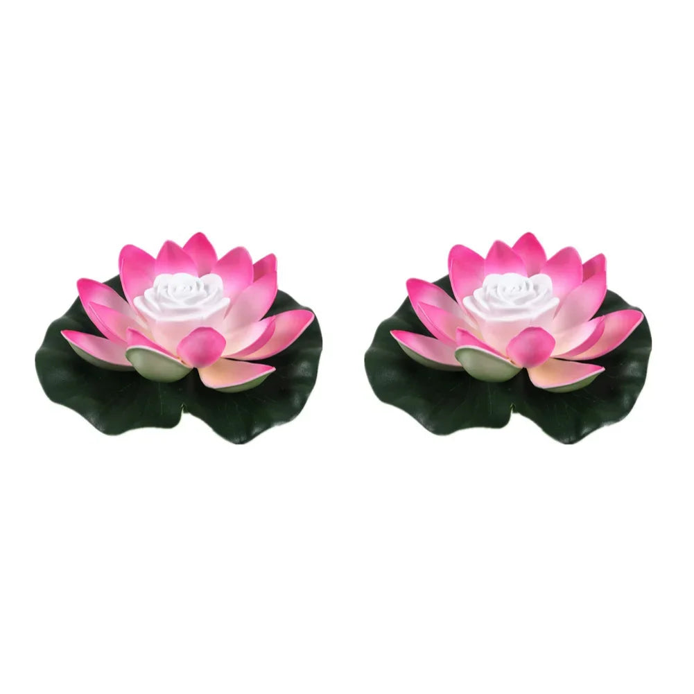 Schwimmende - Lotuslampe mit LED