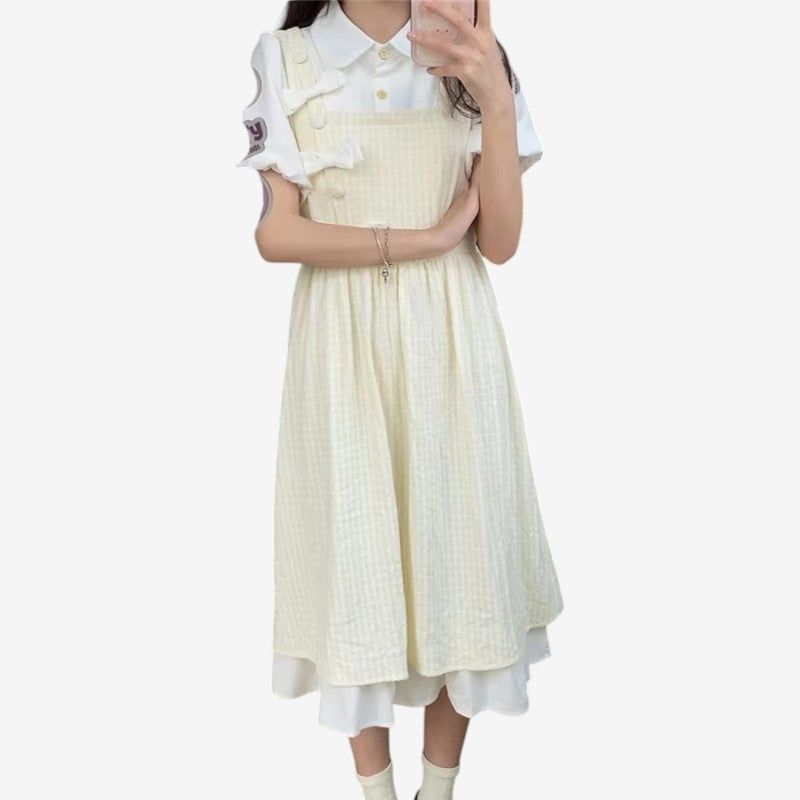 Damen-Dirndl mit ausgestelltem Rock