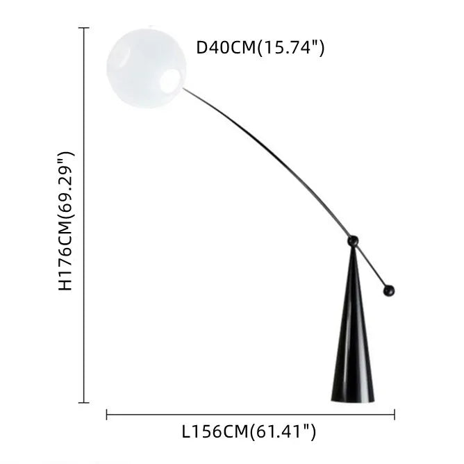 Dimmbare - LED-Stehleuchte LumiGlow