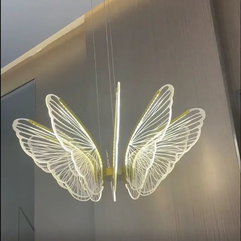 Nimbus - LED-Schmetterlings-Pendelleuchte, dimmbar