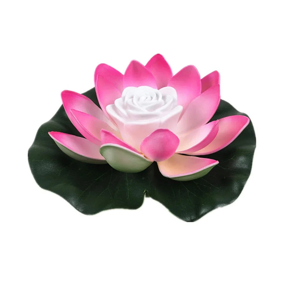 Schwimmende - Lotuslampe mit LED