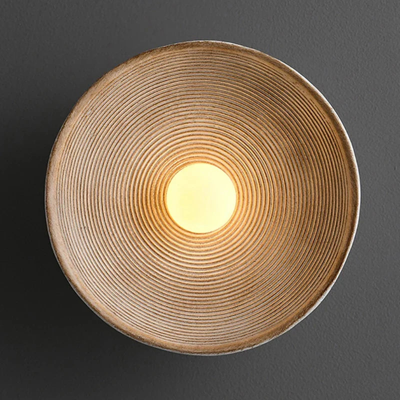 Murano - LED-Wandleuchte, spiralförmig, nach oben und unten