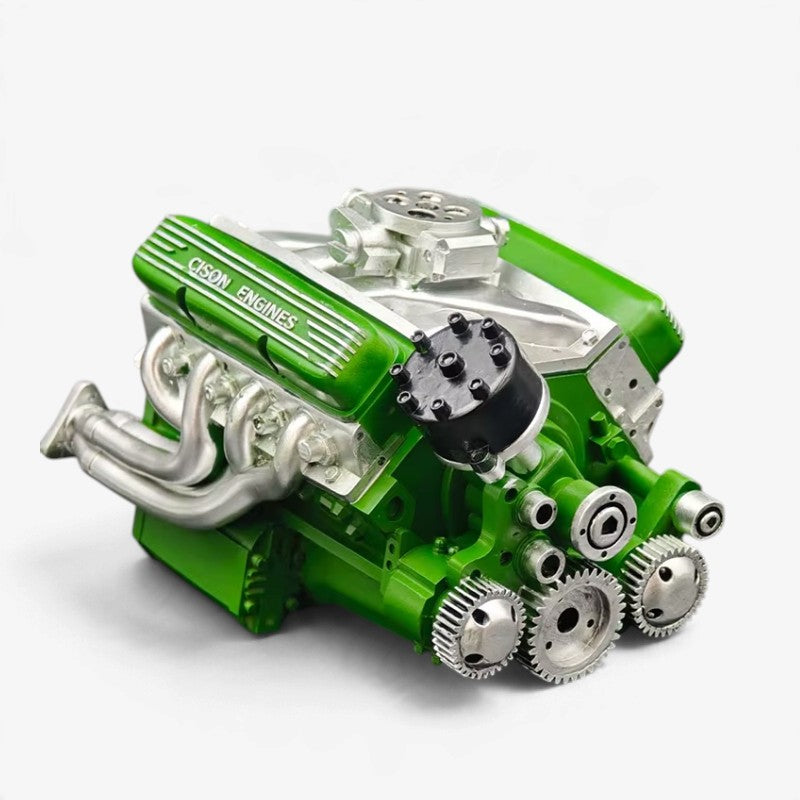 MotorVex - Mini V8 Benzinmotor-Modellbausatz mit CDI-Zündung