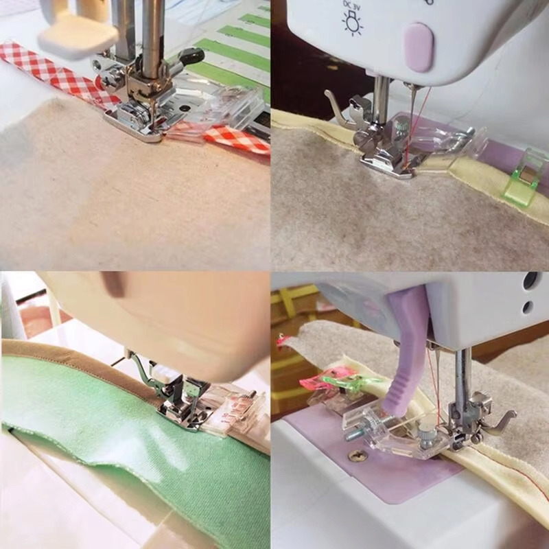 StitchCraft - Verstellbarer Schrägbandfuß für Nähmaschinen mit Präzisionsführung
