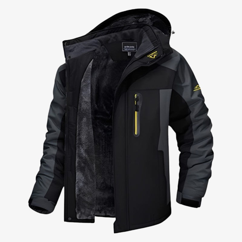 FrostGuard - Herren Wintermantel mit isolierendem Futter