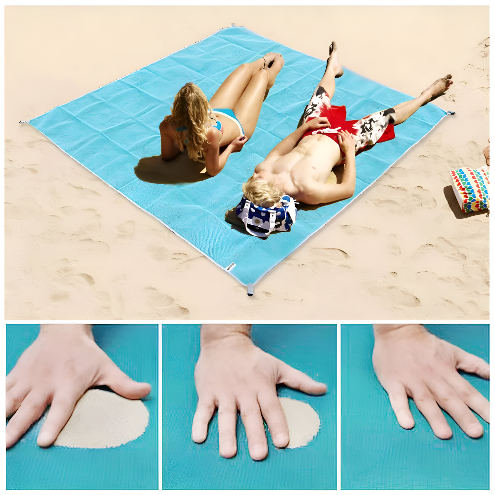 Sandfreie - Strandmatte - Sandfreie Strandmatte tragbar