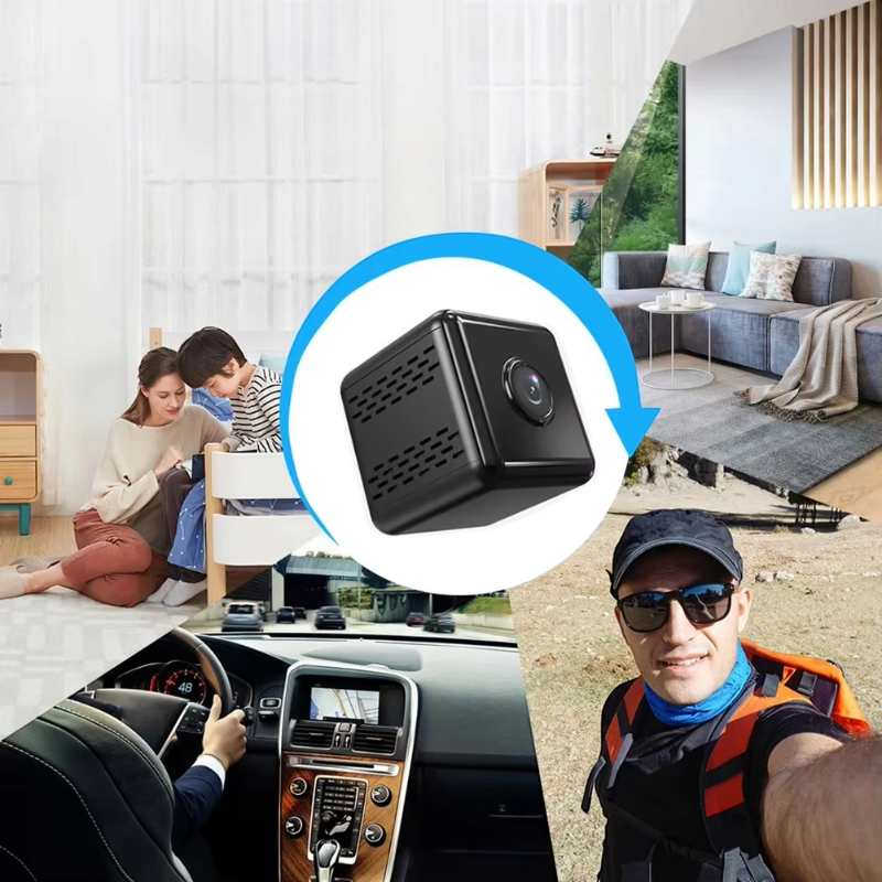 MagnaView - Kabellose Rückfahrkamera mit magnetischer 360°-Halterung, 720P HD Auflösung