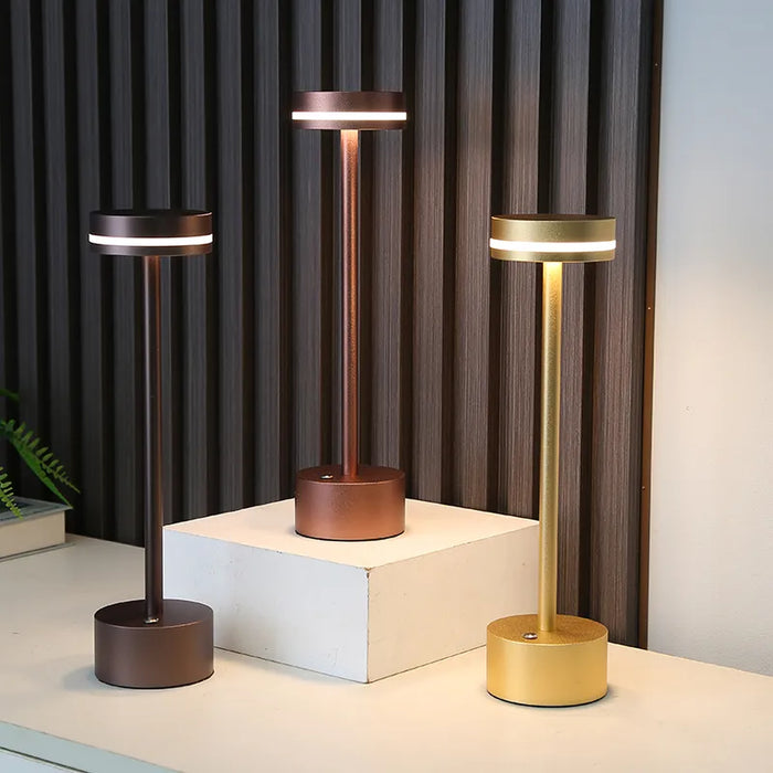 Brix - Tragbare LED-Tischleuchte aus Aluminium, dimmbar