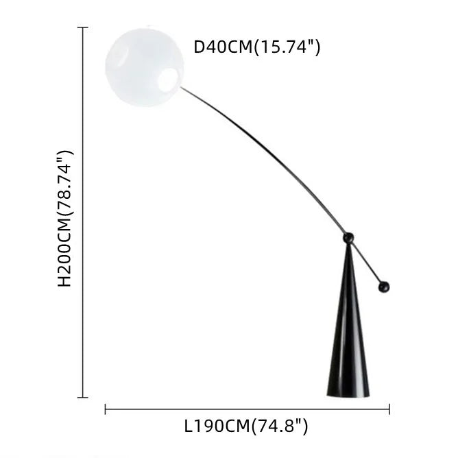 Dimmbare - LED-Stehleuchte LumiGlow
