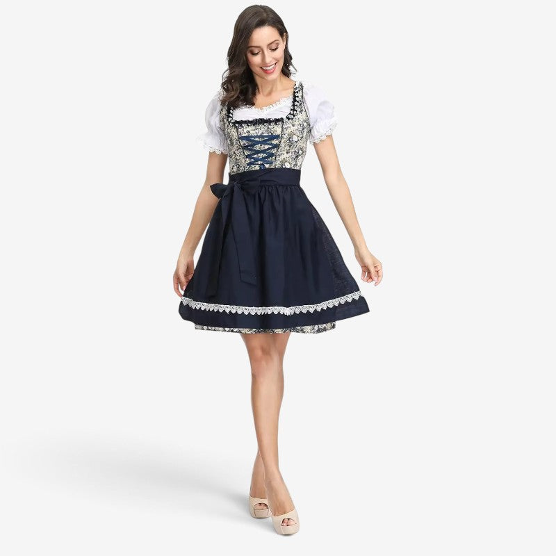 Elegantes Dirndlkleid für Damen mit Schürze