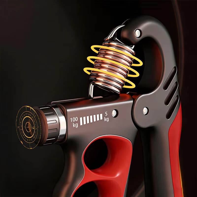 GripForge - Einstellbarer Handgriff-Stärker mit mechanischem Wiederholungszähler