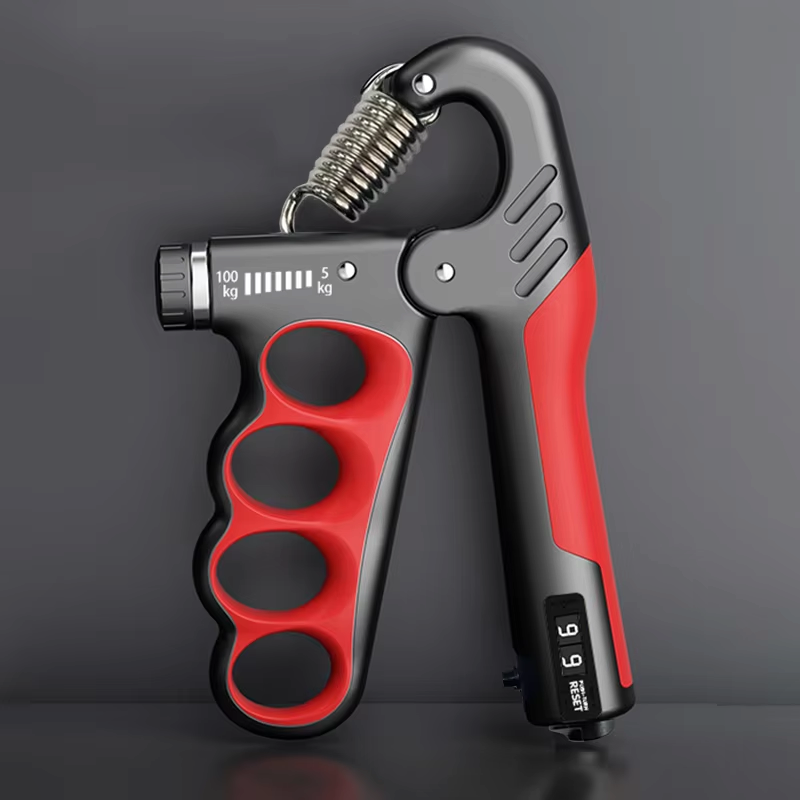 GripForge - Einstellbarer Handgriff-Stärker mit mechanischem Wiederholungszähler