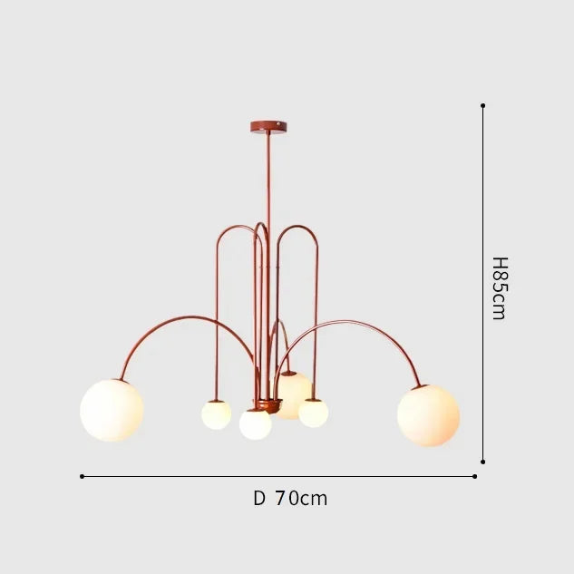 Solara - LED-Pendelleuchte mit Klarglas