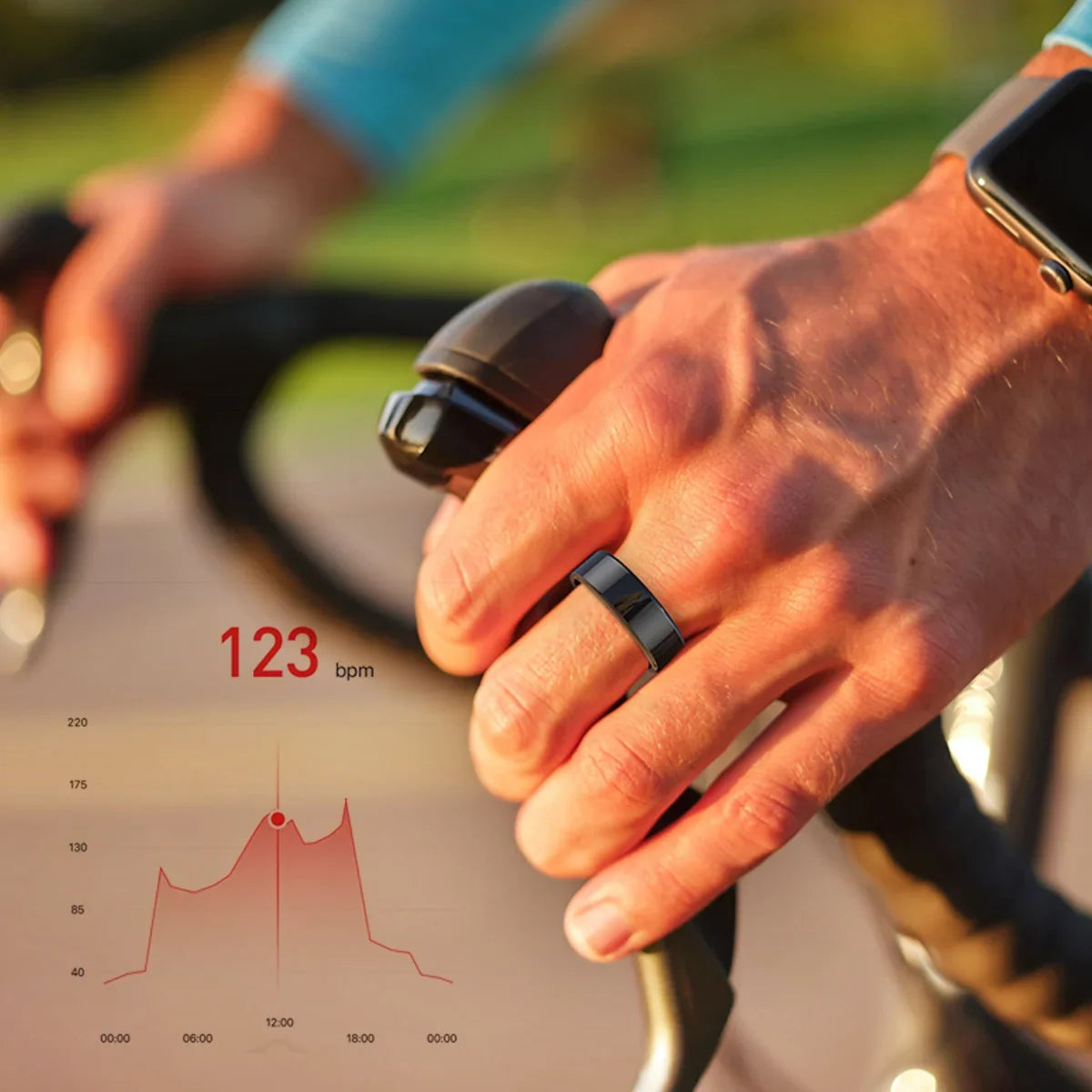 VitalRing - COLMI Smart Ring mit Edelstahlgehäuse
