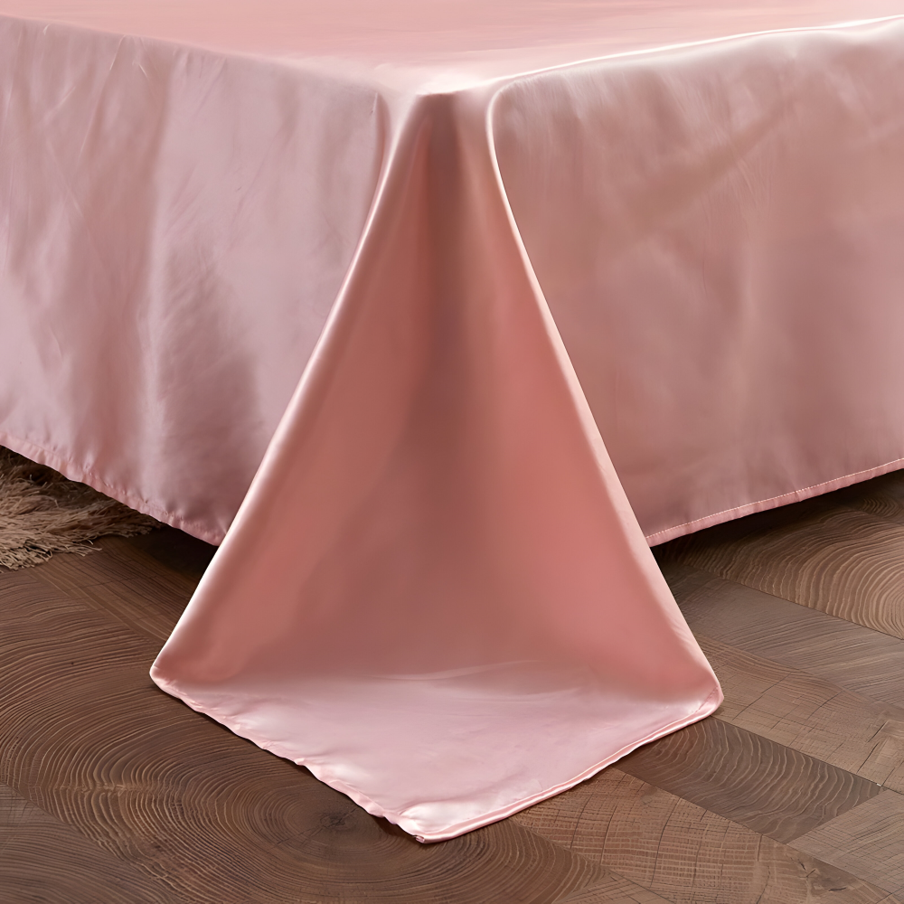 SoftiRay - Bettwäsche Set einfarbig aus Rayon-Satin