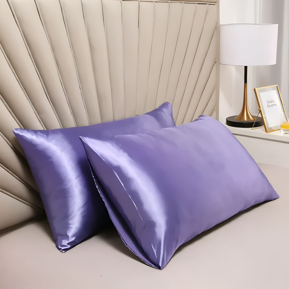 SoftiSilk - Hochwertiger Einfarbiger Kissenbezug