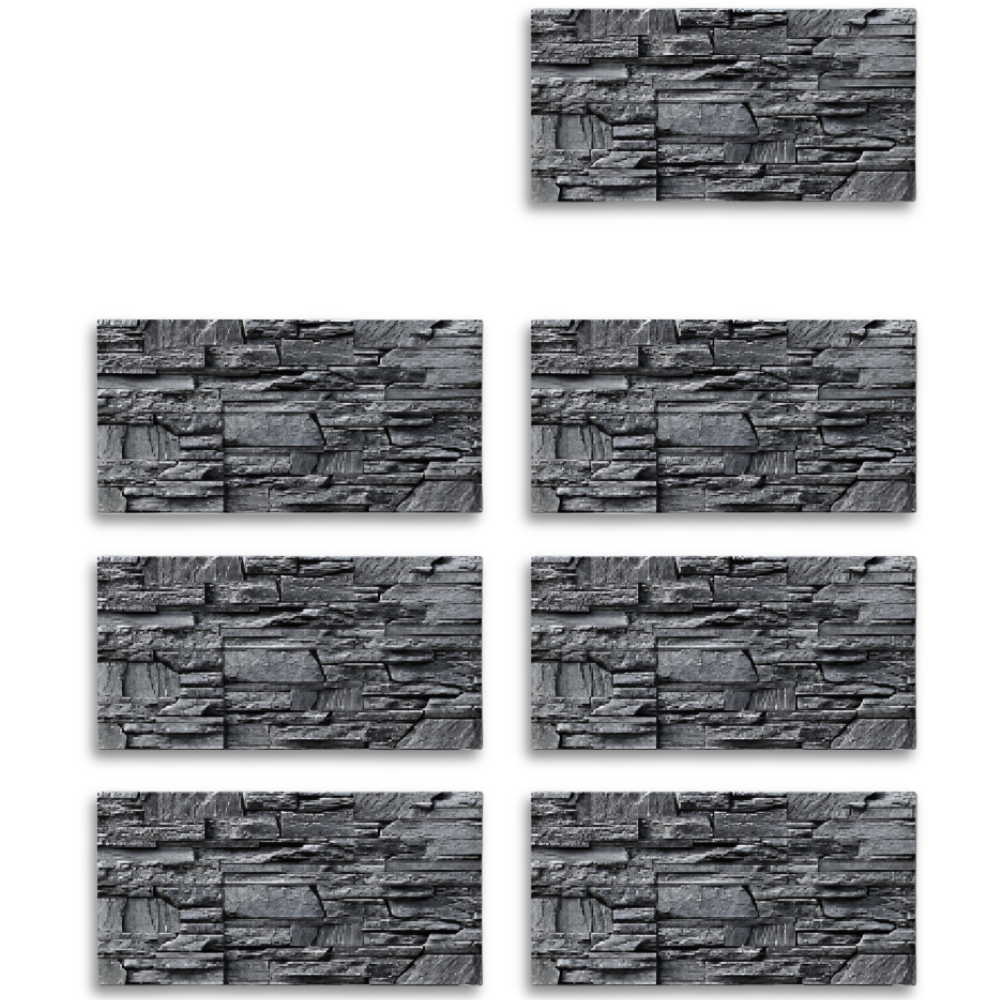 StickTile Wandpaneele - 7/14/21 Stück Selbstklebende, Wasserfeste Marmorfliesen Wanddekoration