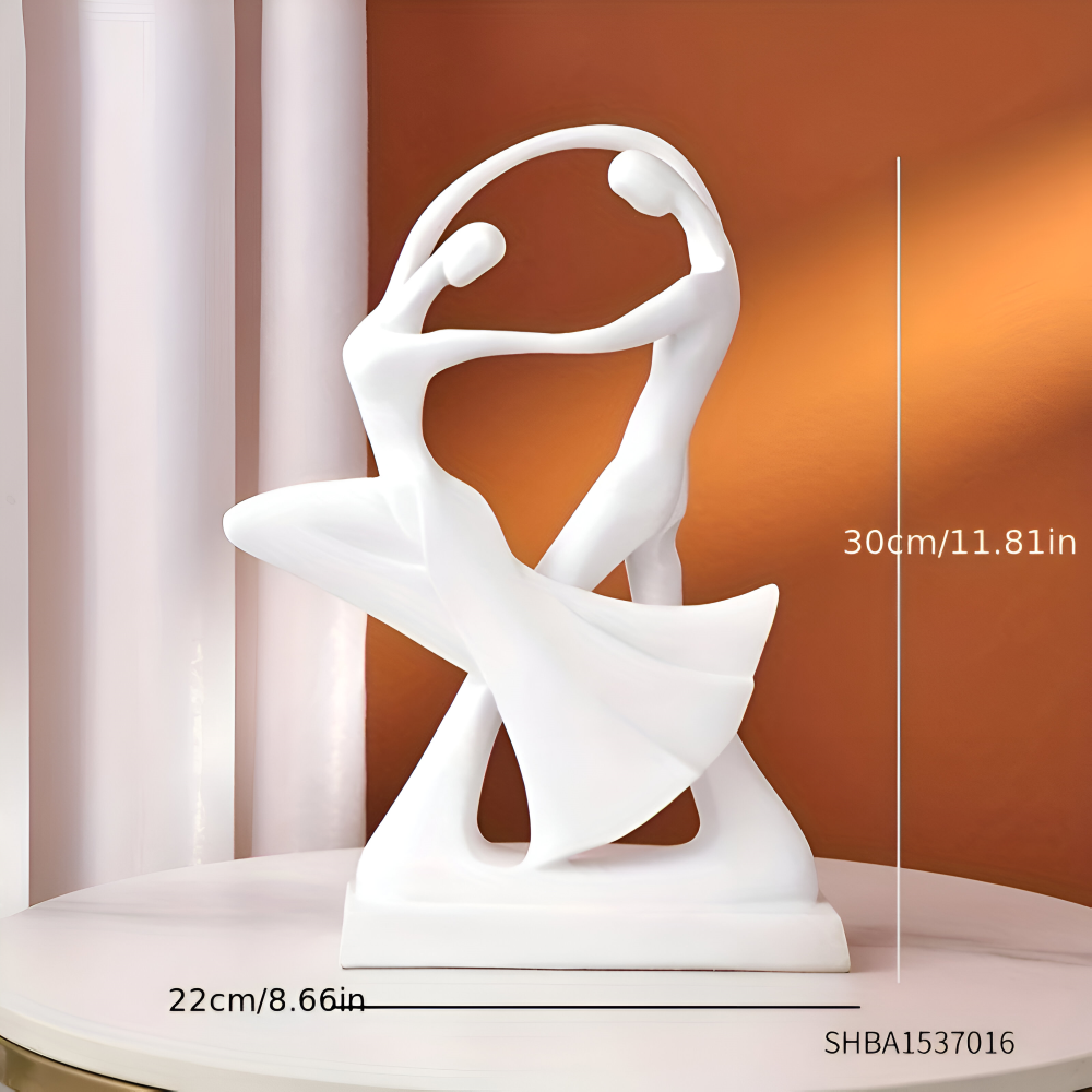 SwayDuo - Ornament -Tanzende Harzskulptur abstrakt modern