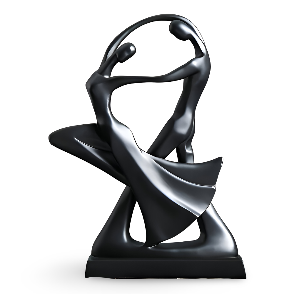 SwayDuo - Ornament -Tanzende Harzskulptur abstrakt modern