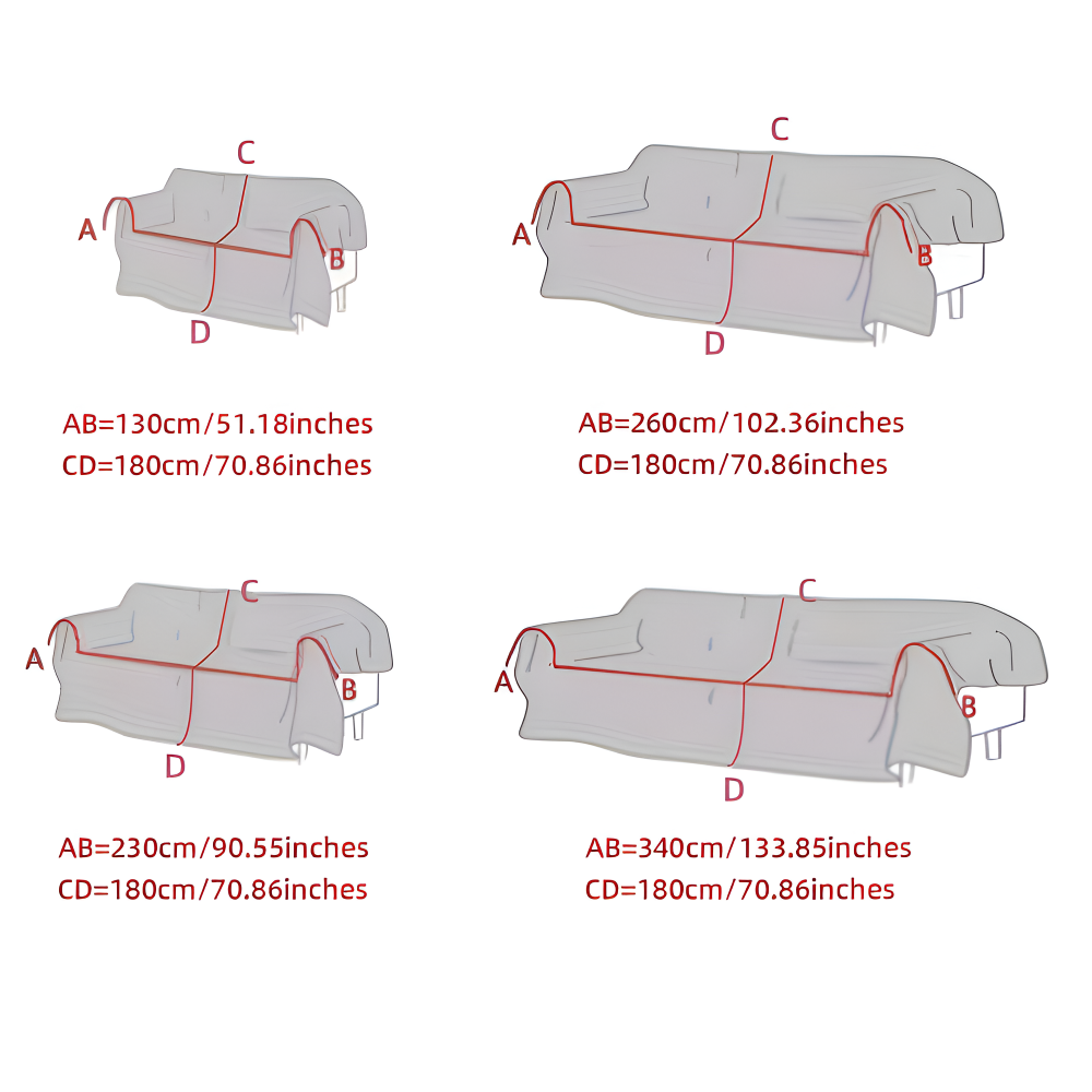 TasselBliss - Plaid -Chenille Wurfdecke Sofabezug rutschfest