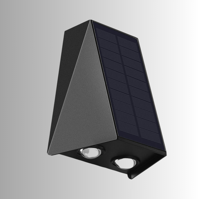 Aussenlux - Solar LED Wandleuchte Außen IP54