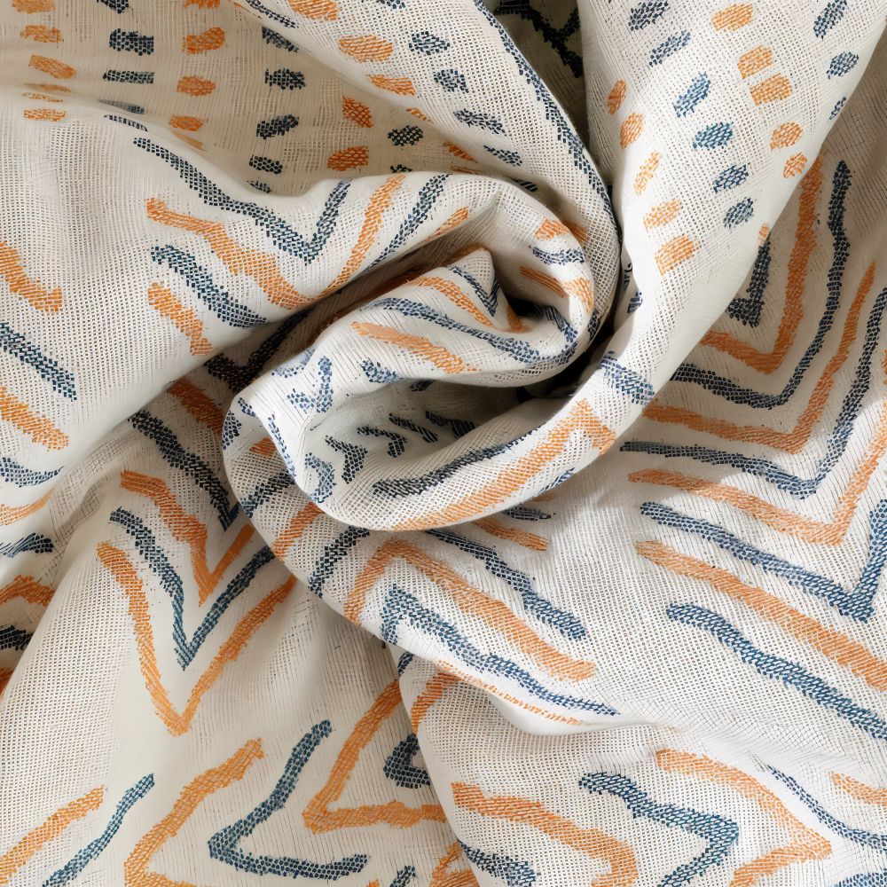 VividPure - Plaid - Wendbarer Sofa-Überwurf aus Baumwolle,